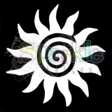 Stencil - Sun Swirl